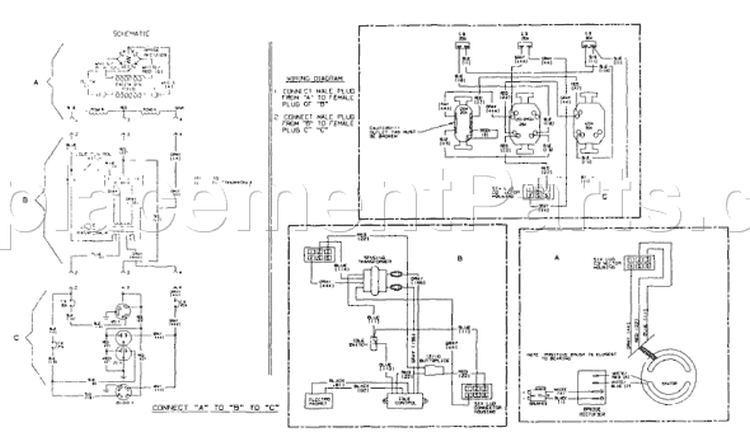 Page B Diagram and Parts List for 9477-0 C5000 Briggs and Stratton Generator